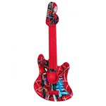 Ficha técnica e caractérísticas do produto Guitarra Acustica Violão Infantil Criança Brinquedo Homem Aranha Spider Man Marvel 28cm - Etitoys
