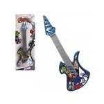 Ficha técnica e caractérísticas do produto Guitarra Acustica Violão Infantil Criança Vingadores Avengers Marvel Grande 42cm