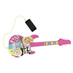 Ficha técnica e caractérísticas do produto Guitarra Barbie Conecta com Celular e Mp3 - Fun 8006-9