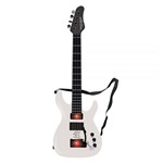 Ficha técnica e caractérísticas do produto Guitarra Brinquedo Infantil Elétrica C/som Corda de Aço - Dm Toys