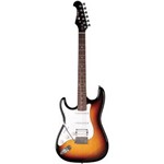 Ficha técnica e caractérísticas do produto Guitarra Canhota Stratocaster STS002 Eagle Sunburst