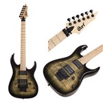 Ficha técnica e caractérísticas do produto Guitarra Cort Super Strato Micro Afinação X300GRB Grey Burst