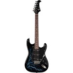 Ficha técnica e caractérísticas do produto Guitarra Eagle Egp10 Strato - Storm (Personalizada)