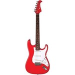Ficha técnica e caractérísticas do produto Guitarra Eagle STS001 Strato - Red