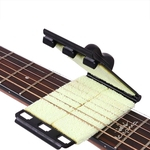 Guitarra Elétrica Acústica Portátil Baixo Strings Brush Scrubber Cleaning Tool