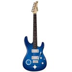 Ficha técnica e caractérísticas do produto Guitarra Elétrica Cruzeiro Waldman GTU-1 CRU com 2 Captadores Humbucker e Ponte Tremolo - Azul