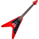 Ficha técnica e caractérísticas do produto Guitarra Elétrica Flying V Vermelha BGV-2450-WR - Benson