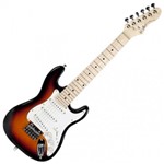 Ficha técnica e caractérísticas do produto Guitarra Elétrica Infantil Sunburst + Cabo Gm219 Michael