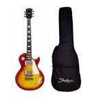 Ficha técnica e caractérísticas do produto Guitarra Elétrica Les Paul Shelter Nashville 2 Humbuckers Cherry Bag