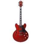 Ficha técnica e caractérísticas do produto Guitarra Elétrica Semi Acústica Blues 3000 Vinho - Tagima