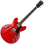 Ficha técnica e caractérísticas do produto Guitarra Elétrica Semi-Acustica Vermelha Source Cort