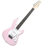 Ficha técnica e caractérísticas do produto Guitarra Elétrica Stratocaster Egs216 Mpk Rosa Strinberg