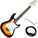 Ficha técnica e caractérísticas do produto Guitarra Elétrica Stratocaster Egs216 Sb Sunburst Strinberg
