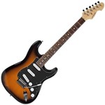 Ficha técnica e caractérísticas do produto Guitarra Elétrica Stratocaster Standard Sunburst + Preto Mx-7 Gm227 Michael