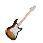 Ficha técnica e caractérísticas do produto Guitarra Elétrica Strinberg Strato Sts-100 3 Single Sunburst