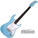 Ficha técnica e caractérísticas do produto Guitarra Elétrica Sts001 Strato Sbl Azul Claro Eagle Cap. Wilkinson