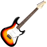 Ficha técnica e caractérísticas do produto Guitarra Elétrica Sunburst Basswood Die Cast Egs216ss Strinberg