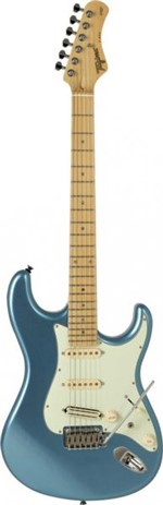 Ficha técnica e caractérísticas do produto Guitarra Elétrica T-805 Tagima Lake Placid Blue Escala Clara Escudo Mint Green