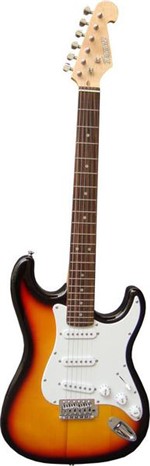 Ficha técnica e caractérísticas do produto Guitarra Elétrica TEG-300 Sunburst - Thomaz