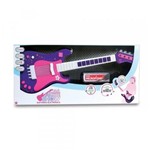 Guitarra Eletrônica C/ Microfone o Primeiro Grande Show Feminina - Unik Ge1805-f - Unik Toys