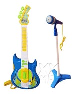 Ficha técnica e caractérísticas do produto Guitarra Eletronica Infantil - Guitar Micset C/microfone
