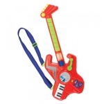 Ficha técnica e caractérísticas do produto Guitarra Eletrônica Musical - WinFun - New Toys