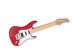 Ficha técnica e caractérísticas do produto Guitarra Eletrônica - Vermelho - Dtc