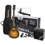 Ficha técnica e caractérísticas do produto Guitarra Epiphone Les Paul Special II Kit Player Pack VSB