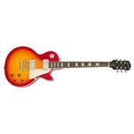 Guitarra Epiphone Les Paul Standard Plus Top Pro com Case - Sunburst Vermelho