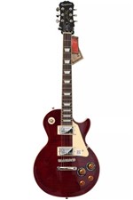 Ficha técnica e caractérísticas do produto Guitarra Epiphone Les Paul Standard Top Plus Pro Wine Red
