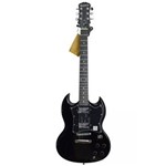 Ficha técnica e caractérísticas do produto Guitarra Epipihone G310 Black Sg
