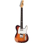 Guitarra ESP LTD TE-202 Tele 3 Tone Sunburst - Distressed