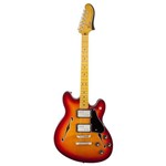 Guitarra Fender 024 3102 - Modern Player Starcaster - 531 - Aged Cherry Burst