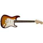 Ficha técnica e caractérísticas do produto Guitarra Fender 037 1670 - Squier Standard Stratocaster Fmt Lr - 520 - Amber Burst