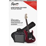 Ficha técnica e caractérísticas do produto Guitarra Fender 037 1824 - Squier Affinity Strat Hss Frontman 15G - 009 - Candy Apple Red
