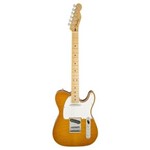 Ficha técnica e caractérísticas do produto Guitarra Fender 155 6152 - Telecaster American Custom Flame Maple Top - 811 - Honey Burst