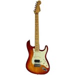 Ficha técnica e caractérísticas do produto Guitarra Fender American Custom Shop Deluxe Strat MN HSS An. Cherry Burst