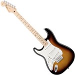 Ficha técnica e caractérísticas do produto Guitarra Fender Mexicana Stratocaster Std Canhota Sunburst