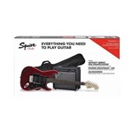 Ficha técnica e caractérísticas do produto Guitarra Fender - Squier Affinity Strat Hss Frontman 15g - Candy Apple Red