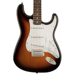 Ficha técnica e caractérísticas do produto Guitarra Fender Squier Affinity Stratocaster LR Brown Sunburst