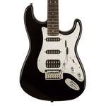 Guitarra Fender Squier Black And Chrome Stratocaster HSS LR Black Mirror