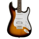 Ficha técnica e caractérísticas do produto Guitarra Fender Squier Bullet Stratocaster LR HSS Brown Sunburst
