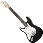 Ficha técnica e caractérísticas do produto Guitarra Fender Squier Canhota Standard Stratocaster Lh Black Metallic
