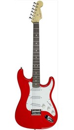 Ficha técnica e caractérísticas do produto Guitarra Fender Squier Mainstream Stratocaster Vermelha