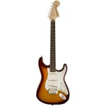 Ficha técnica e caractérísticas do produto Guitarra Fender - Squier Standard Stratocaster FMT LR - Amber Burst