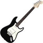 Ficha técnica e caractérísticas do produto Guitarra Fender Squier Standard Stratocaster Preto Metálico