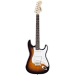 Ficha técnica e caractérísticas do produto Guitarra Fender Squier Stratocaster Affinity Brown Sunburst