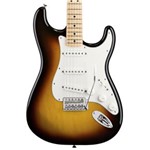 Ficha técnica e caractérísticas do produto Guitarra Fender Standard Stratocaster Maple - Brown Sunburst