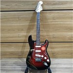 Ficha técnica e caractérísticas do produto Guitarra Fender Stratocaster Squier Standard Antique Burst Escudo Tortoise 3 Captadores - Fender