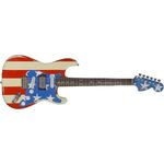 Ficha técnica e caractérísticas do produto Guitarra Fender Wayne Kramer Stratocaster Stars And Stripes